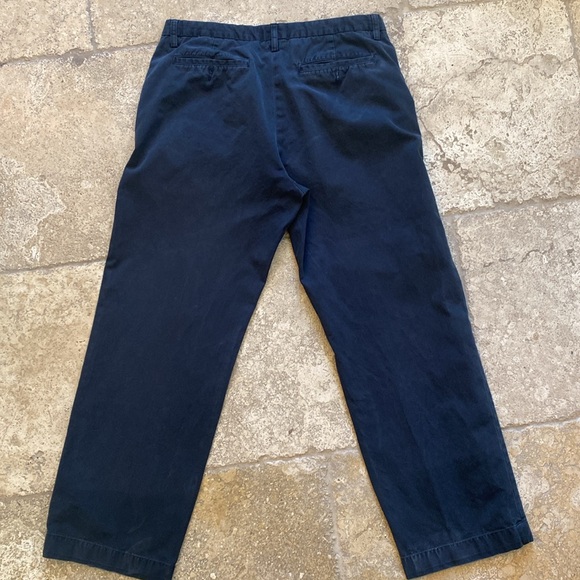 BANANA REPUBLIC FLAT-FRONT CHINO PANTS Size 36x32 - Picture 4 of 7